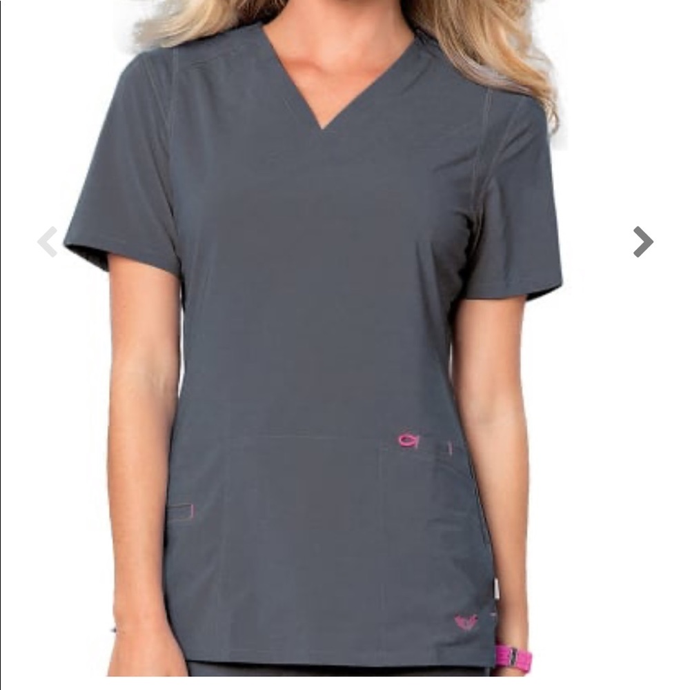 Smitten Rock Goddess Scrub Top